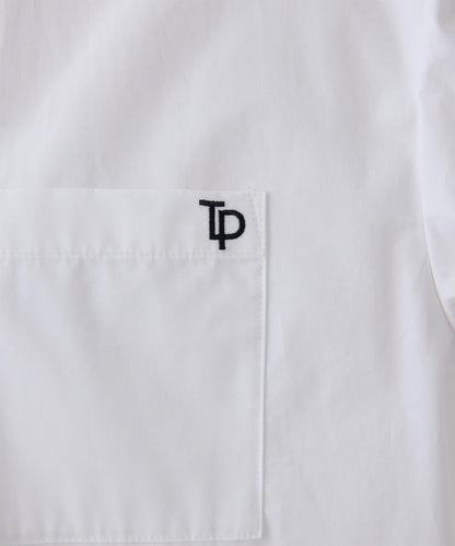 【THE PAUSE】口袋刺繡襯衫
