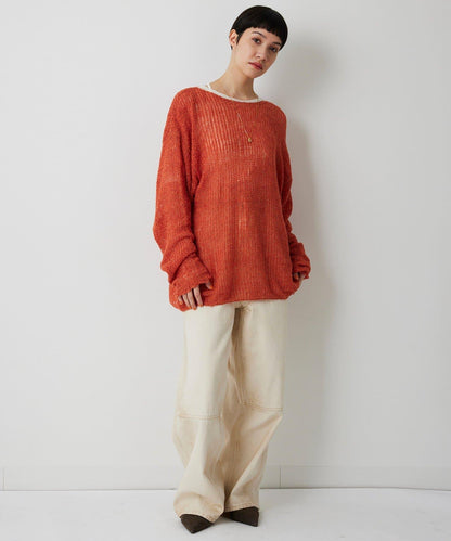 【THE PAUSE】網眼套頭衫