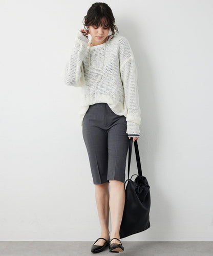 【THE PAUSE】網眼套頭衫