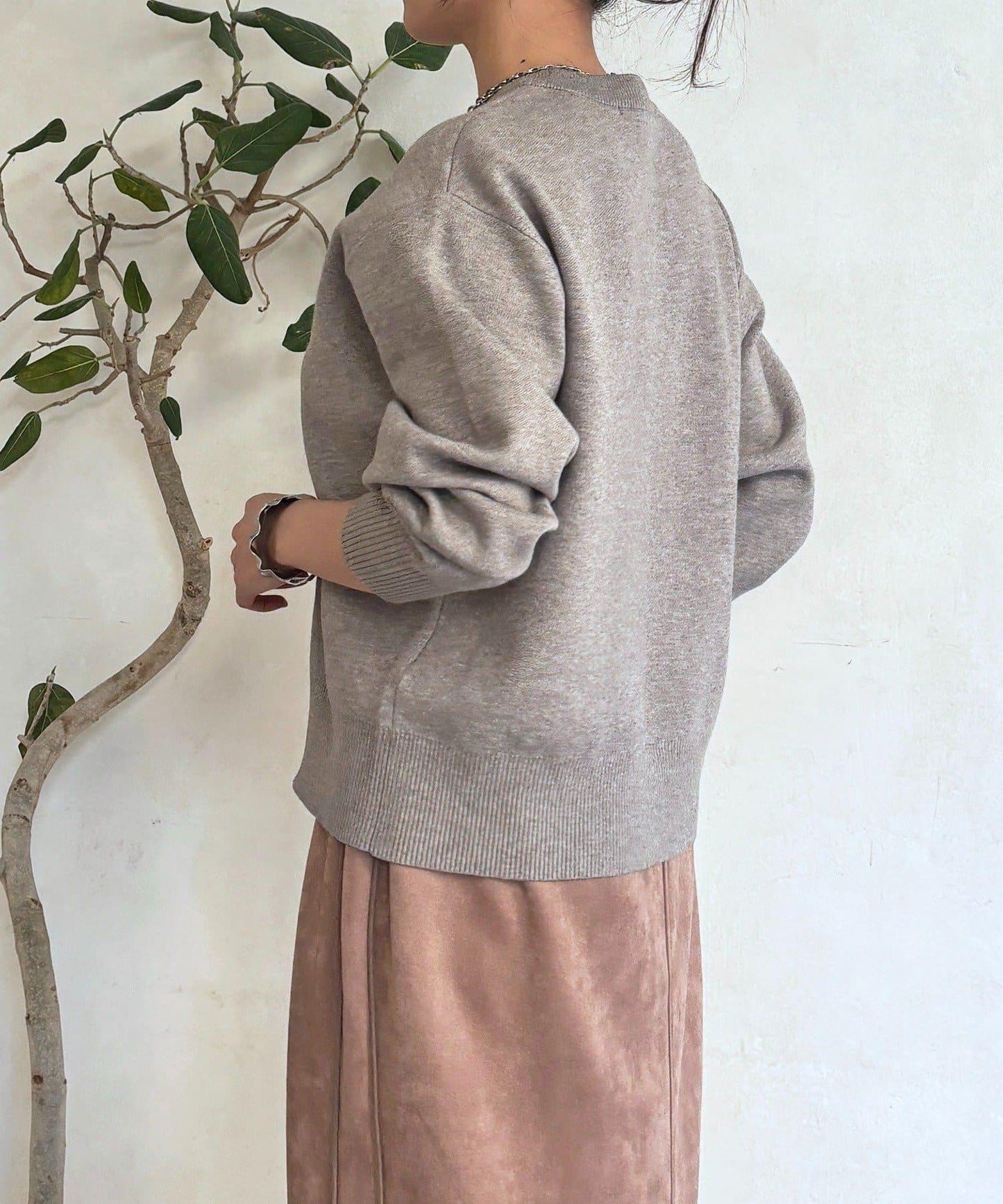 Logo針織衛衣套頭衫