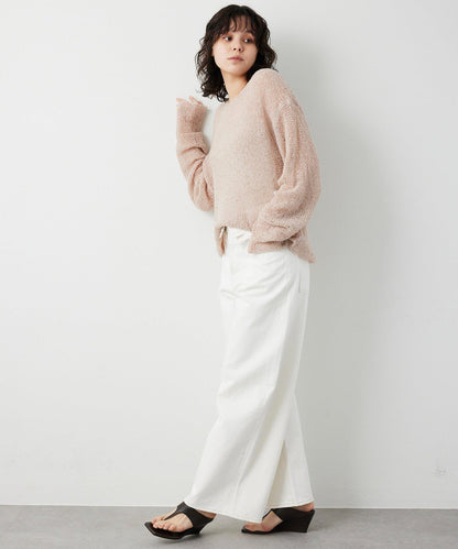 【THE PAUSE】網眼套頭衫