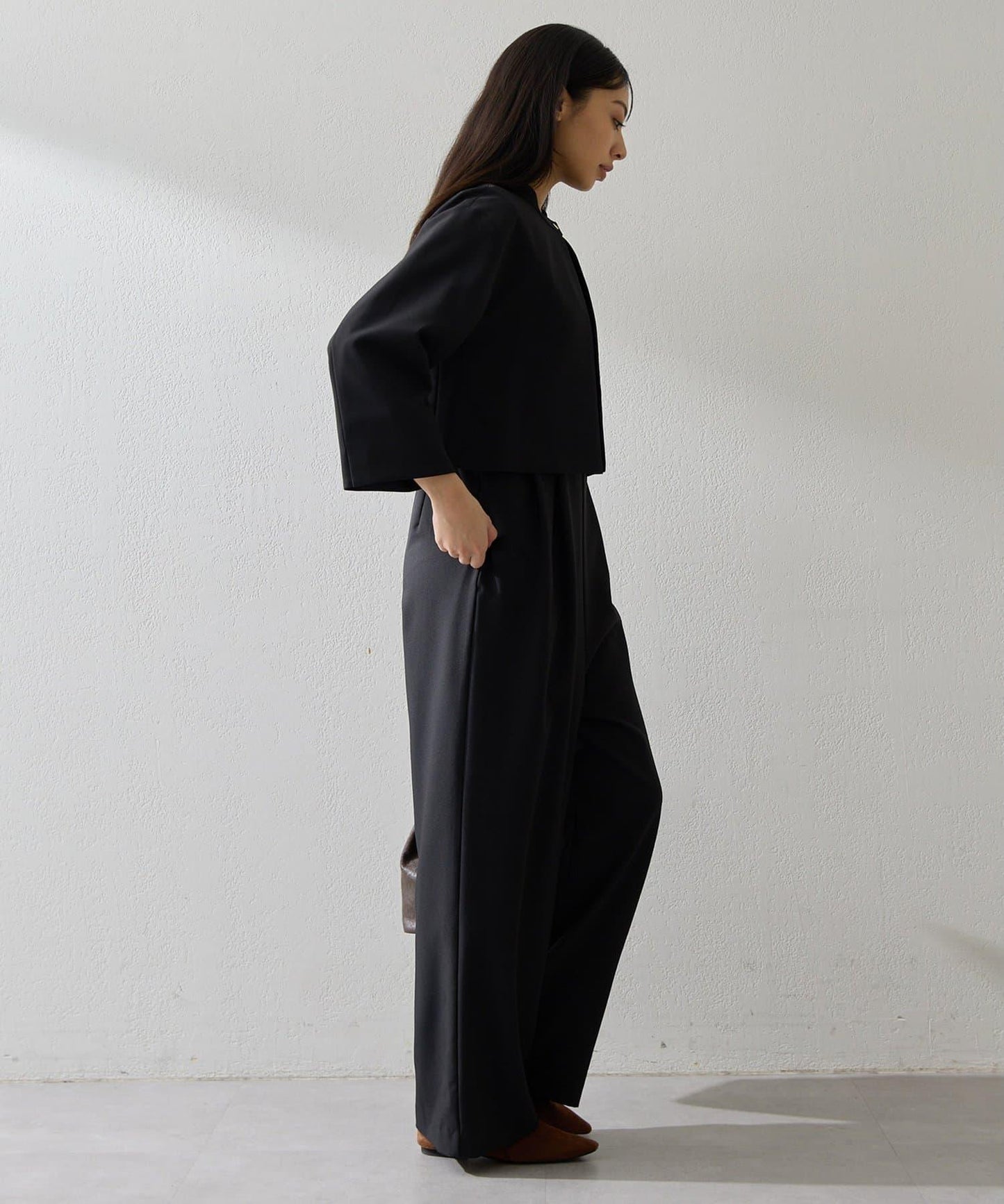 【THE PAUSE】西裝外套套裝連體褲