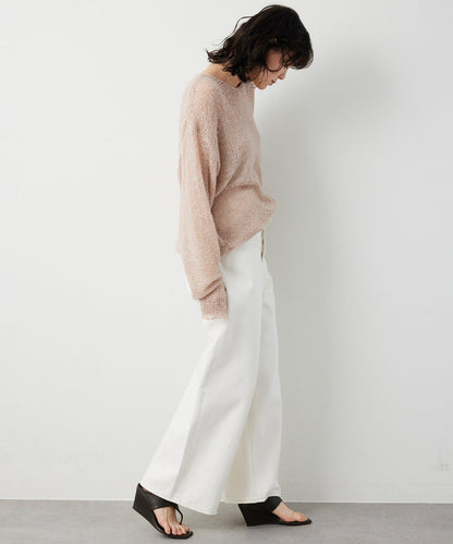 【THE PAUSE】網眼套頭衫