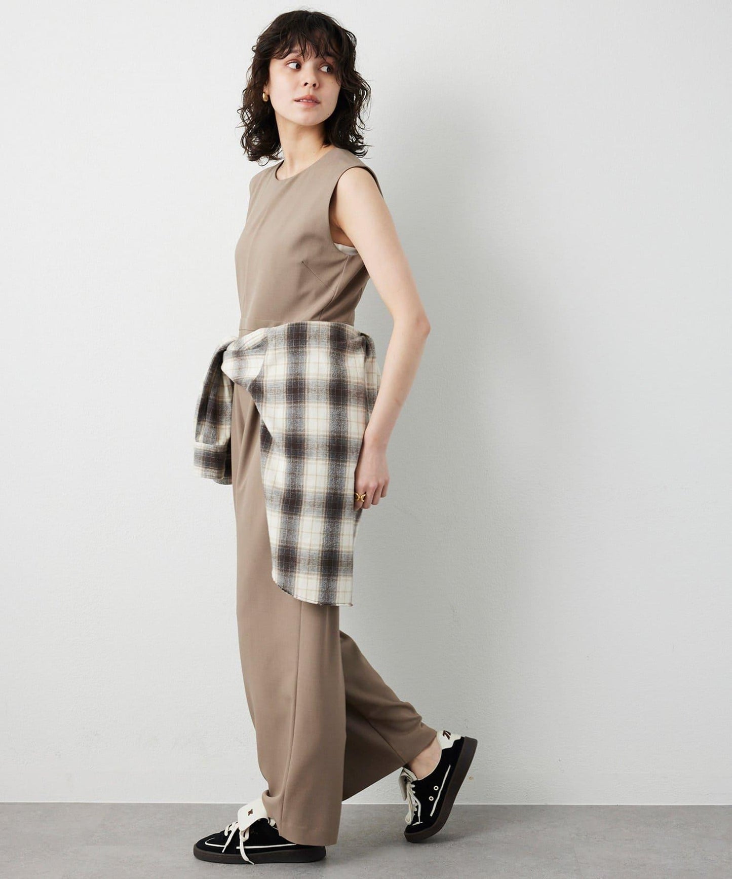 【THE PAUSE】西裝外套套裝連體褲