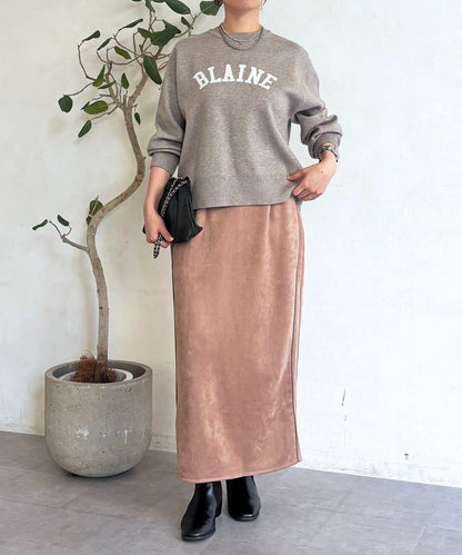 Logo針織衛衣套頭衫