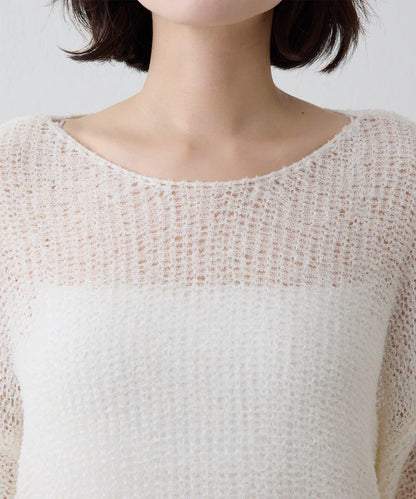 【THE PAUSE】網眼套頭衫