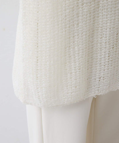 【THE PAUSE】網眼套頭衫