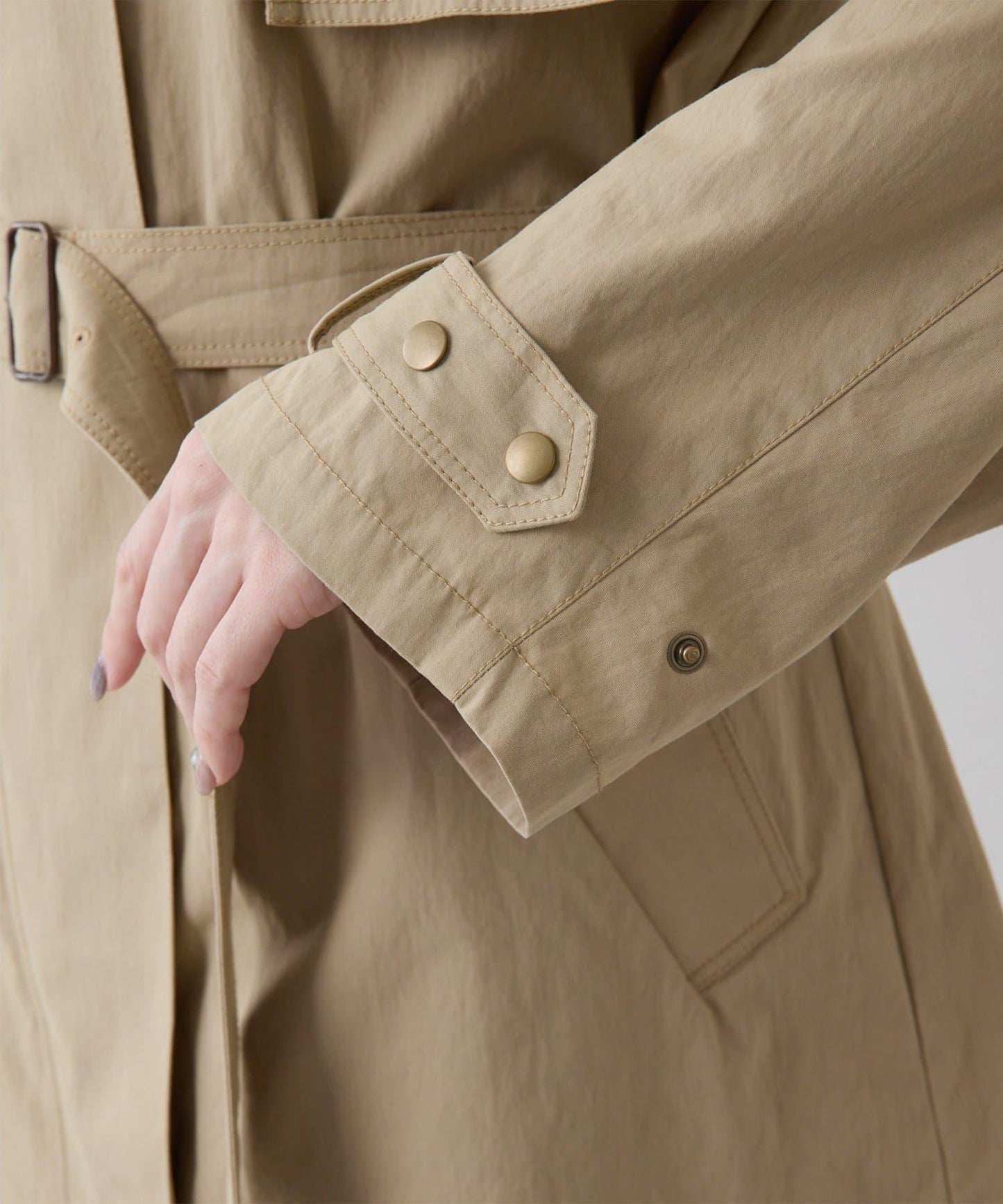 【THE PAUSE】斗篷大衣