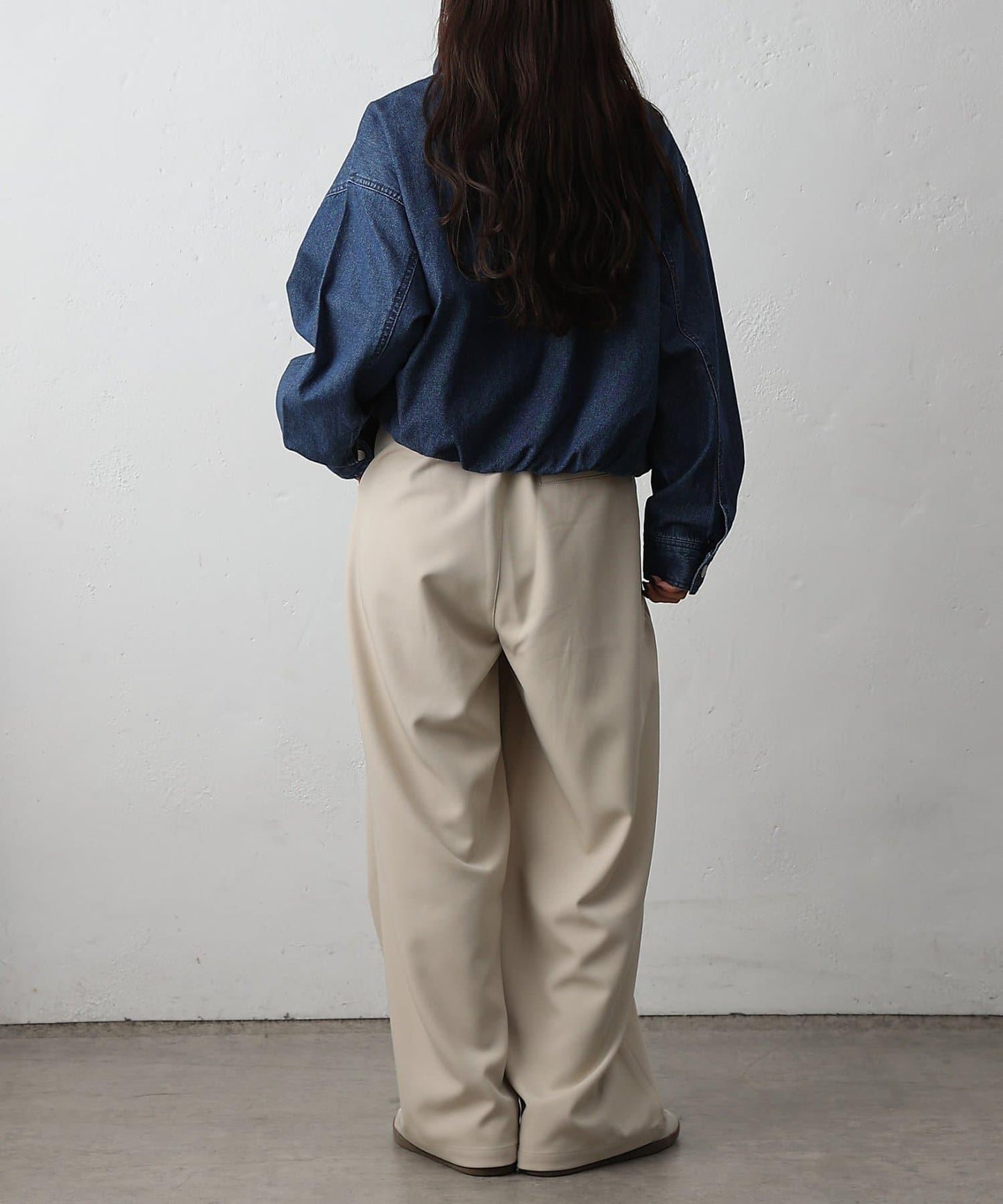 8盎司牛仔立領夾克