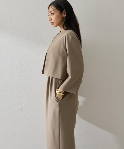 【THE PAUSE】西裝外套套裝連體褲