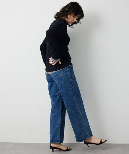 【THE PAUSE】透視羅紋長袖T恤