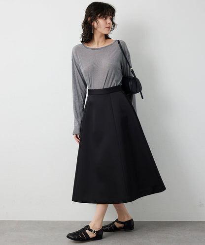 【THE PAUSE】透視羅紋長袖T恤