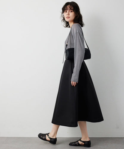 【THE PAUSE】透視羅紋長袖T恤