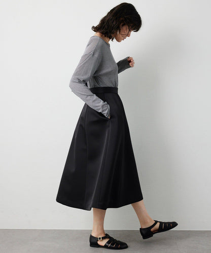 【THE PAUSE】透視羅紋長袖T恤