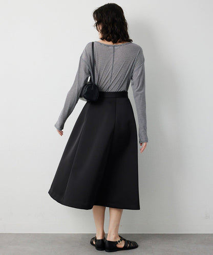 【THE PAUSE】透視羅紋長袖T恤