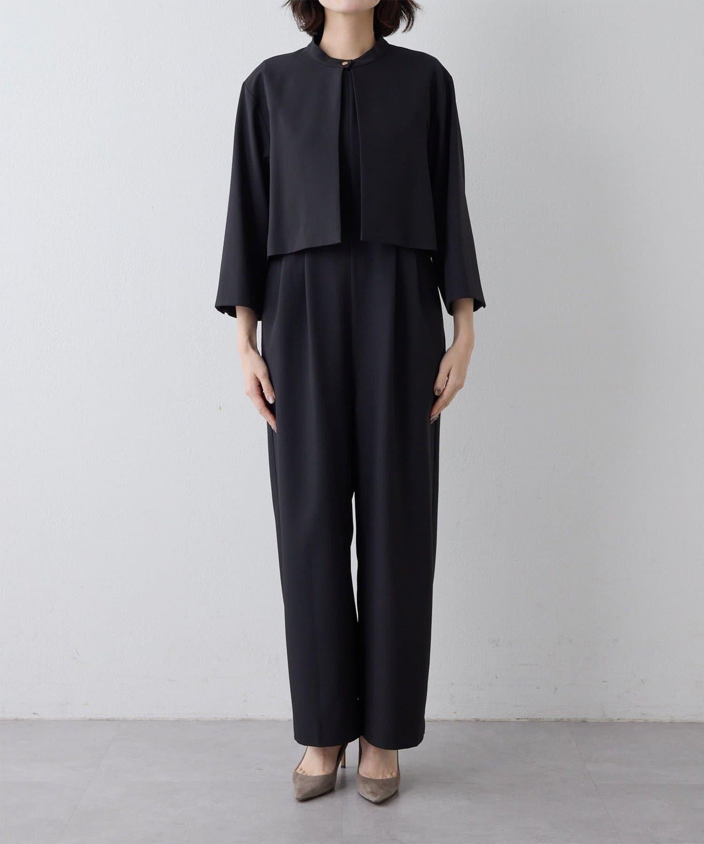 【THE PAUSE】西裝外套套裝連體褲