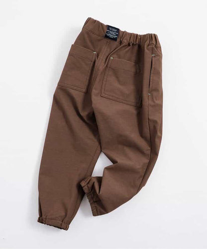 彈力褶皺長褲 10分長度