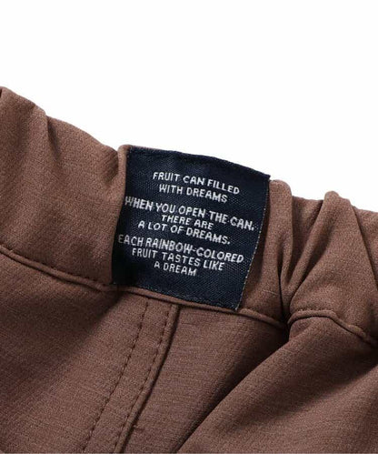 彈力褶皺長褲 10分長度