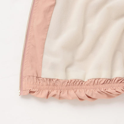 【Trois Lapins】袖部褶皺設計MA-1風格夾克