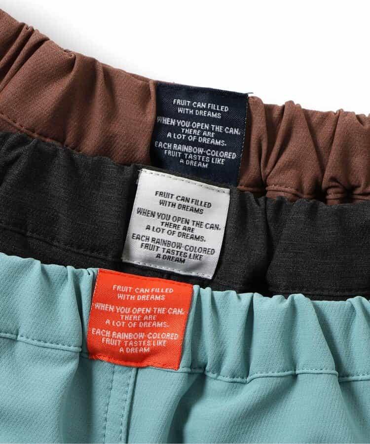 彈力褶皺長褲 10分長度