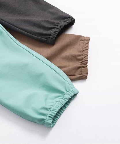 彈力褶皺長褲 10分長度