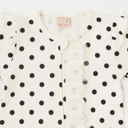 蕾絲荷葉邊連體衣