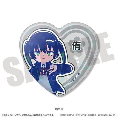 LoveLive!虹咲學園學園偶像同好會 Nyutoro 第二彈 心形徽章 【BOX／13個裝】