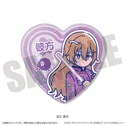 LoveLive!虹咲學園學園偶像同好會 Nyutoro 第二彈 心形徽章 【BOX／13個裝】