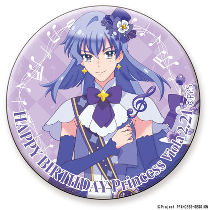プリンセッション・オーケストラ_バースデー缶バッジ プリンセス・ヴィオラ 翻譯結果： プリンセッション・オーケストラ_生日紀念徽章 普莉絲·薇奧拉