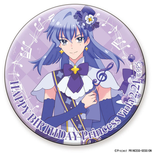 プリンセッション・オーケストラ_バースデー缶バッジ プリンセス・ヴィオラ 翻譯結果： プリンセッション・オーケストラ_生日紀念徽章 普莉絲·薇奧拉