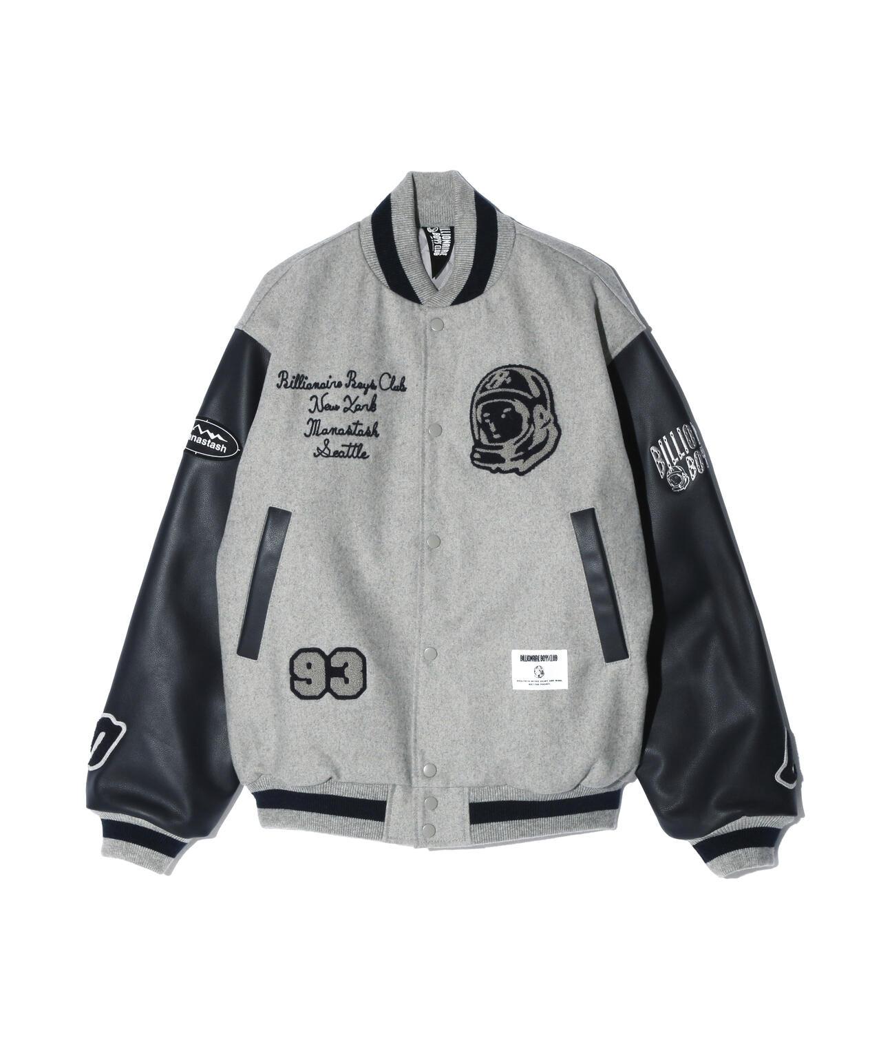 MANASTASH x BILLION《AIR》E BOYS CLUB/億萬少年俱樂部/BBC MANA棒球夾克