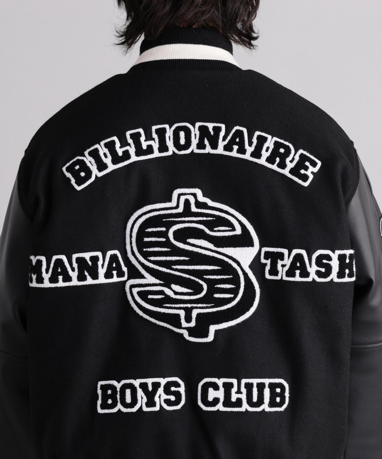 MANASTASH x BILLION《AIR》E BOYS CLUB/億萬少年俱樂部/BBC MANA棒球夾克