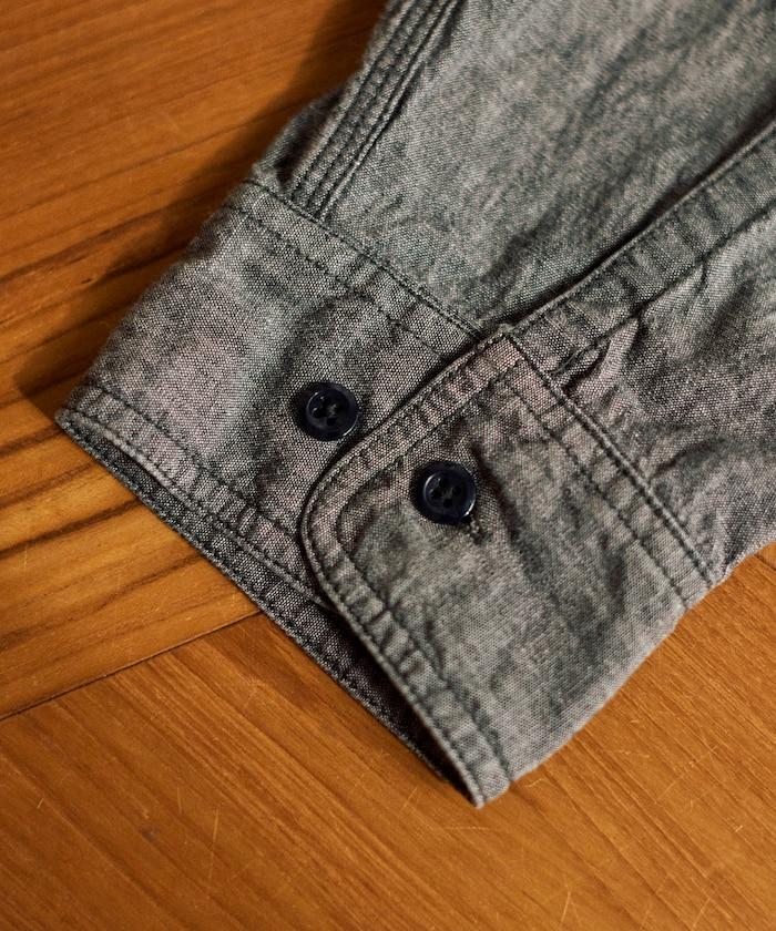 【日本製造】JAPAN色織布長袖襯衫