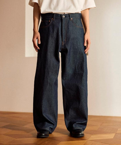 【日本製造】JAPAN DENIM寬鬆五袋褲