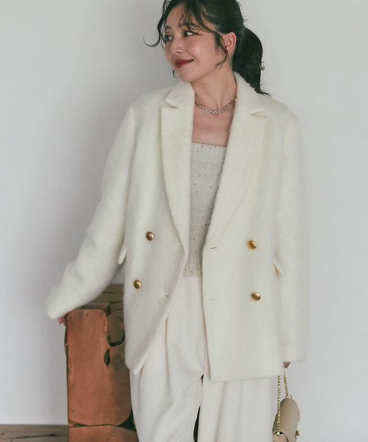 【輕盈舒適穿著感極佳！】毛絨短毛夾克