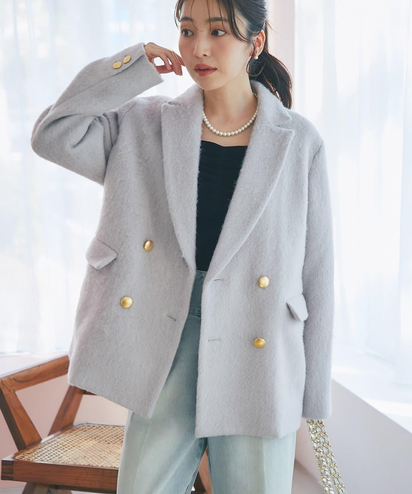 【輕盈舒適穿著感極佳！】毛絨短毛夾克