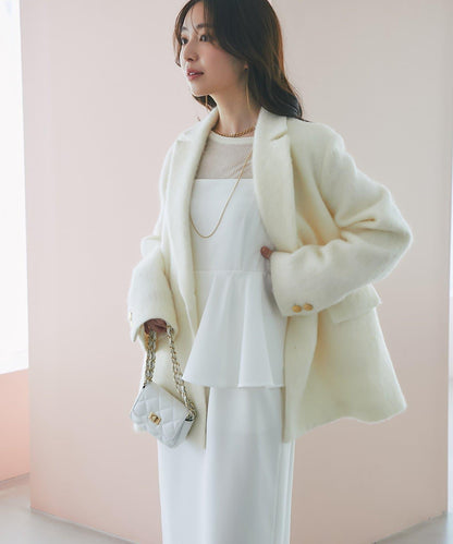 【輕盈舒適穿著感極佳！】毛絨短毛夾克