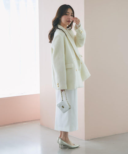 【輕盈舒適穿著感極佳！】毛絨短毛夾克