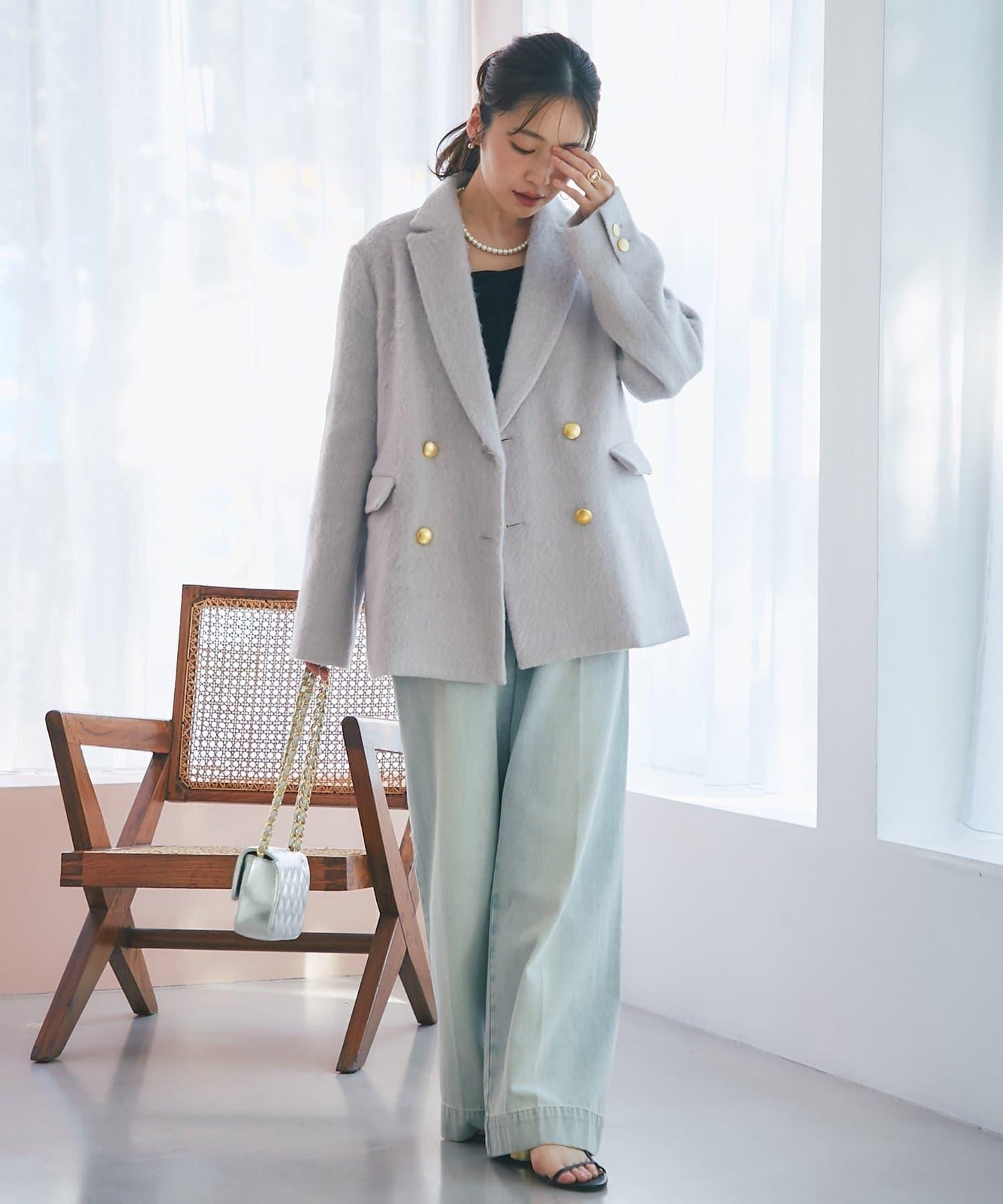 【輕盈舒適穿著感極佳！】毛絨短毛夾克