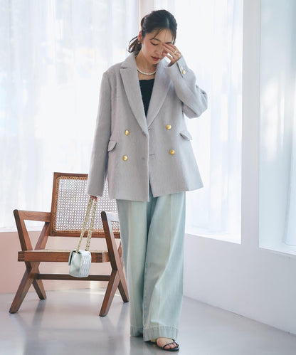 【輕盈舒適穿著感極佳！】毛絨短毛夾克