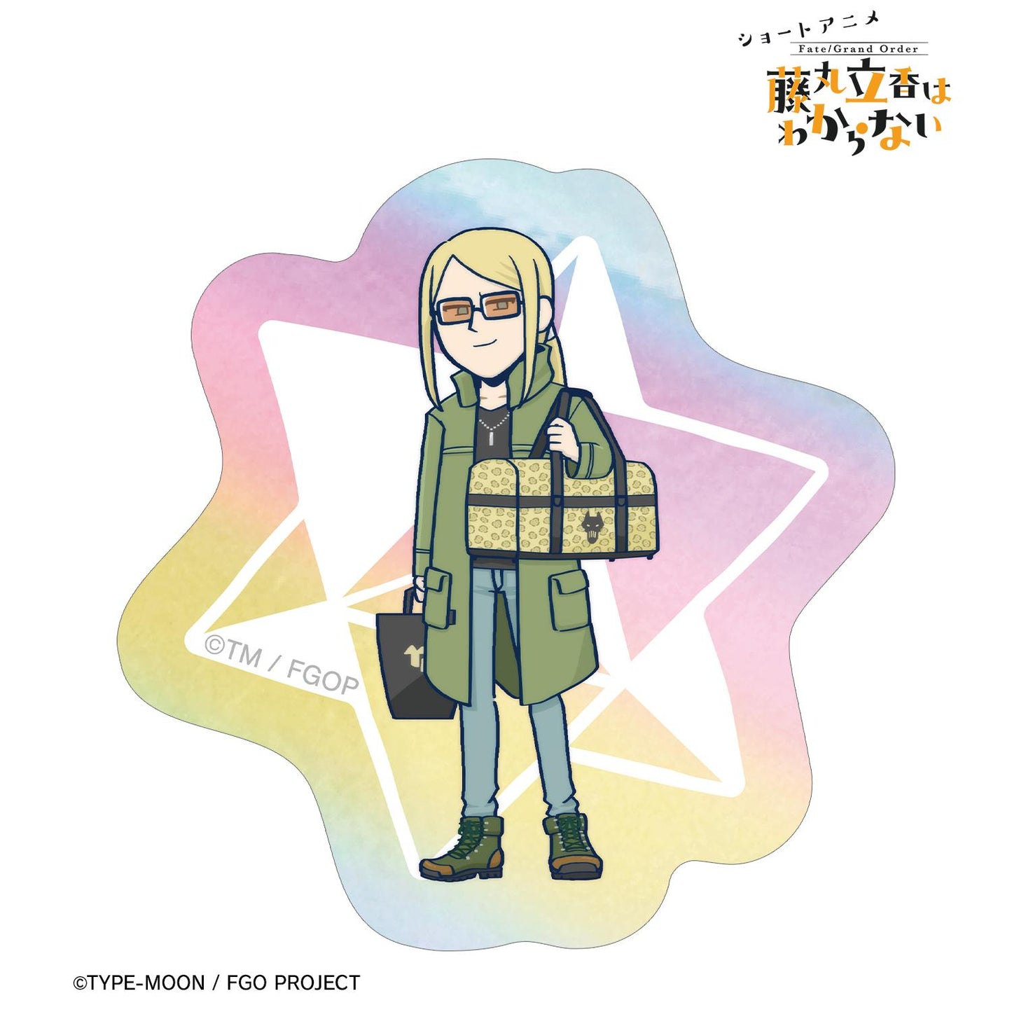 《命運-冠位指定》 藤丸立香はわからない_槌田先生 繪製 特斯卡特利波卡 梅雨時節特別版 極光貼紙