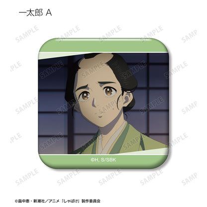 しゃばけ_場景交易圓角方形徽章（單位/全套BOX）【BOX/12包入】