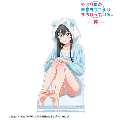 《我的青春戀愛物語果然有問題》 雪之下雪乃 動物居家服ver. 大號亞克力立牌