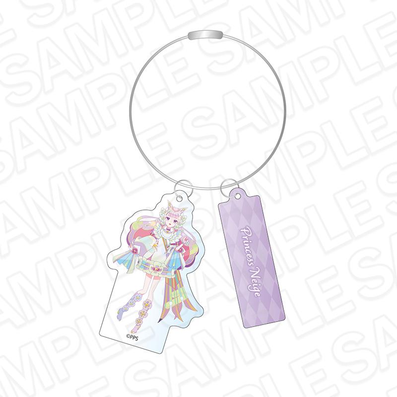 プリンセッション・オーケストラ_ワイヤーキーホルダー PALE TONE series プリンセス・ネージュ 翻譯結果： プリンセッション・オーケストラ_鋼絲鑰匙扣 PALE TONE系列 雪之公主
