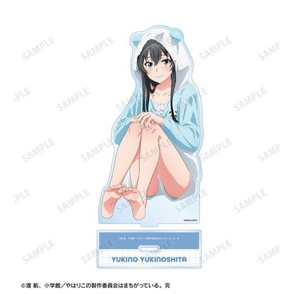 《我的青春戀愛物語果然有問題》 雪之下雪乃 動物居家服ver. 大號亞克力立牌