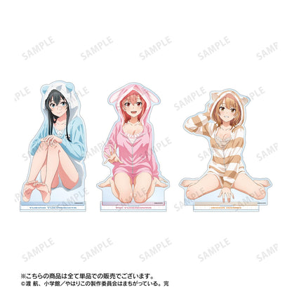 《我的青春戀愛物語果然有問題》繪製 一色彩羽 動物居家服ver. 大號亞克力立牌