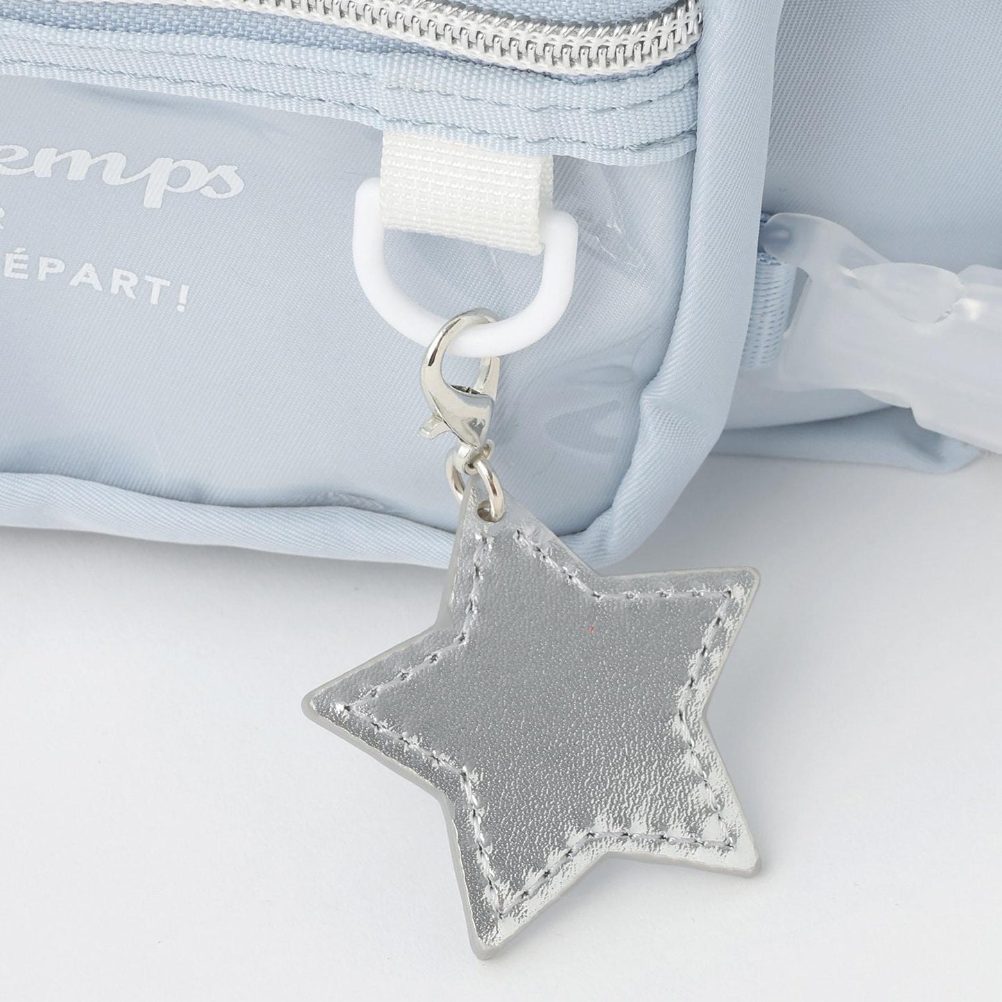 帶有飲料瓶收納的休閒單肩包