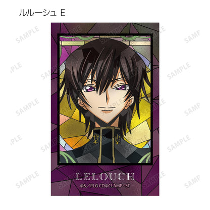 《反叛的魯路修》交易Aure Glass拍立得風格插畫卡（單位/整盒）【整盒/9枚入】