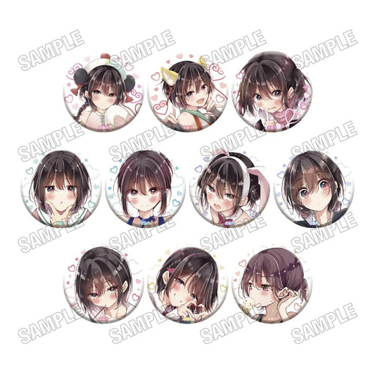 戀愛少女的養成方法_徽章收藏【vol.2】【全套BOX／10個裝】