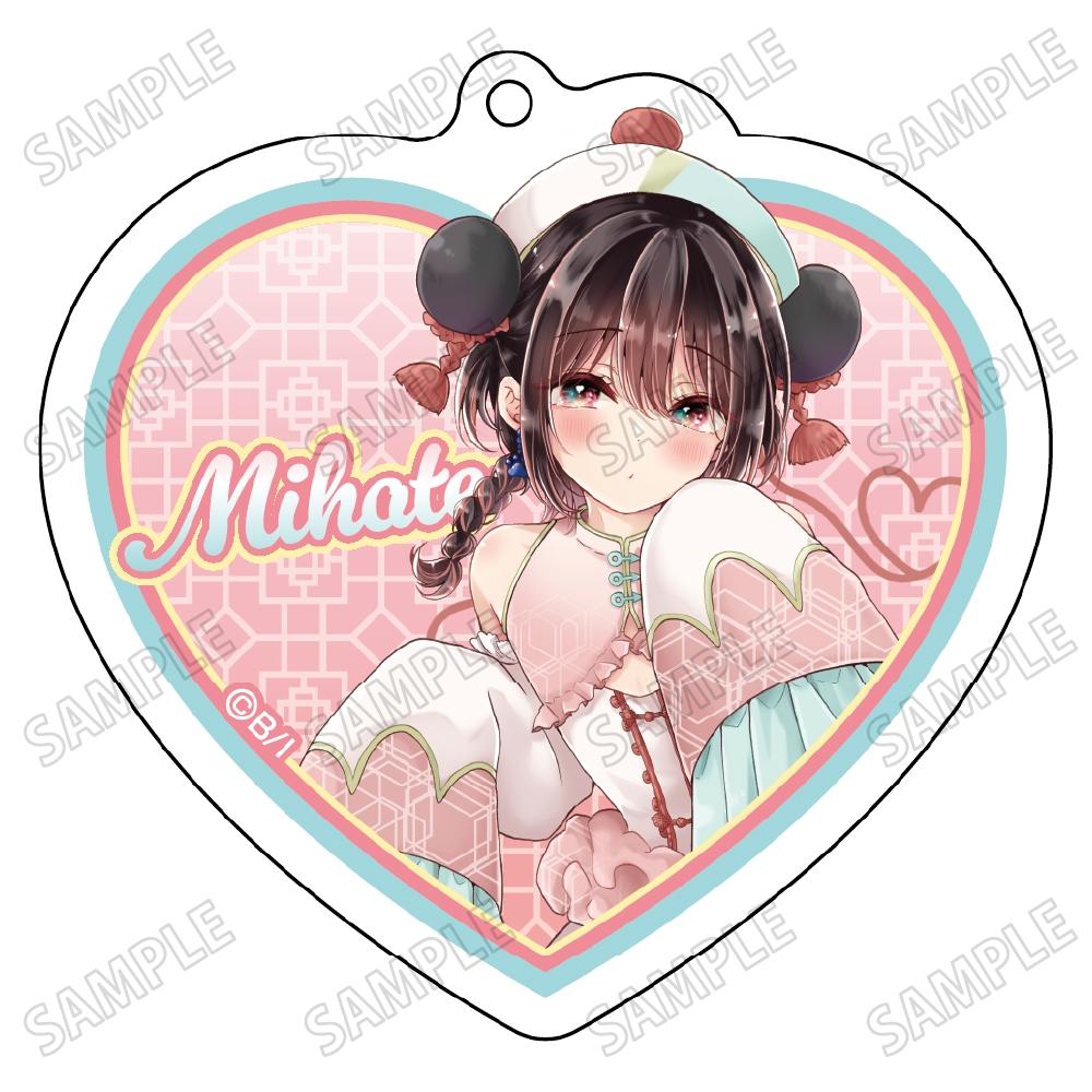 戀する（おとめ）的製作方法_新繪製亞克力鑰匙扣①